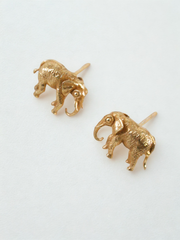 Gilded Haathi Studs