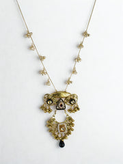 Afsana Chandbali gungroo Necklace