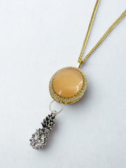 Amber Pine Pendant