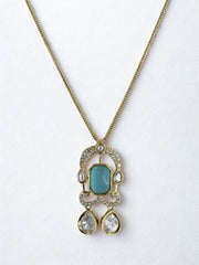 Aqua Gleam Pendant Chain
