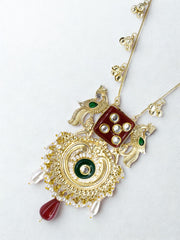 Mayur Tala Pendant Mala Necklace