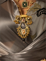 Afsana Chandbali gungroo Necklace