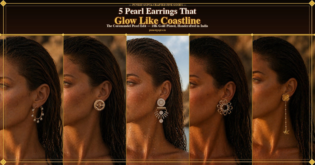 5 Pearl Earrings That Glow Like Coastline
