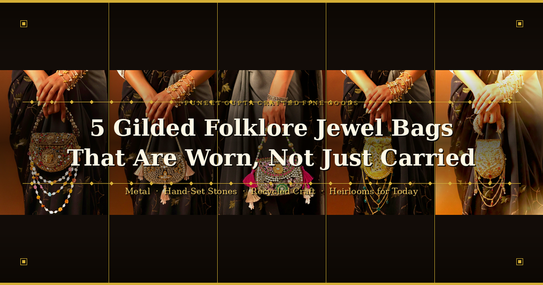 5 Gilded Folklore Jewel Bags That Are Worn, Not Just Carried