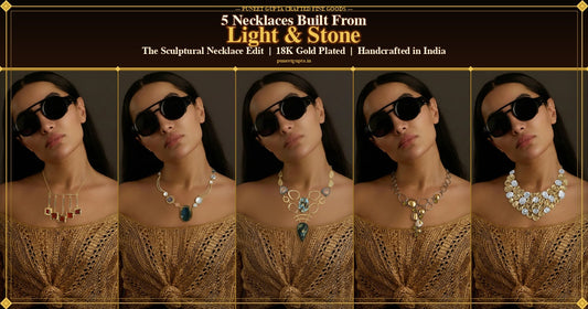 5 Necklaces Built From Light & Stone