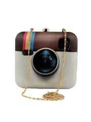 Vintage Instagram Clutch