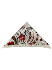 Crimson Heritage Bloom Pocket Square
