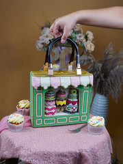 Patisserie Green Beads Minaudière