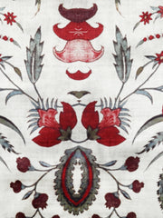 Crimson Heritage Bloom Pocket Square