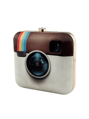 Vintage Instagram Clutch