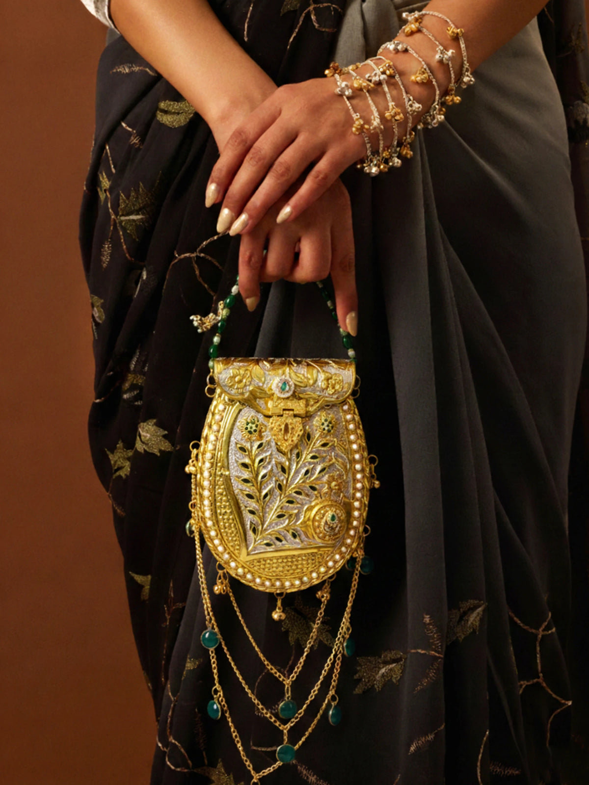 Desert Palm Reposé Bag
