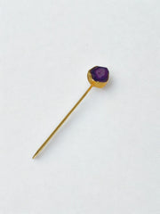 Amethyst Shooting Star Hair Pin