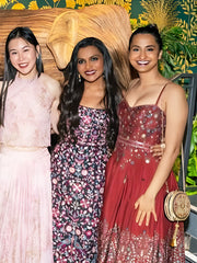 AMRIT KAUR | Canadian Actress Wearing Mandala Midnight Clutch Bag