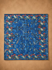 Azure Jewel Mosaic Pocket Square