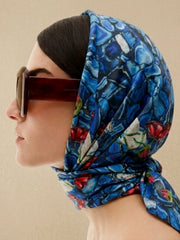 Neel E Aab Satin Scarf