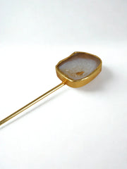 Caramel Crater Hair Pin