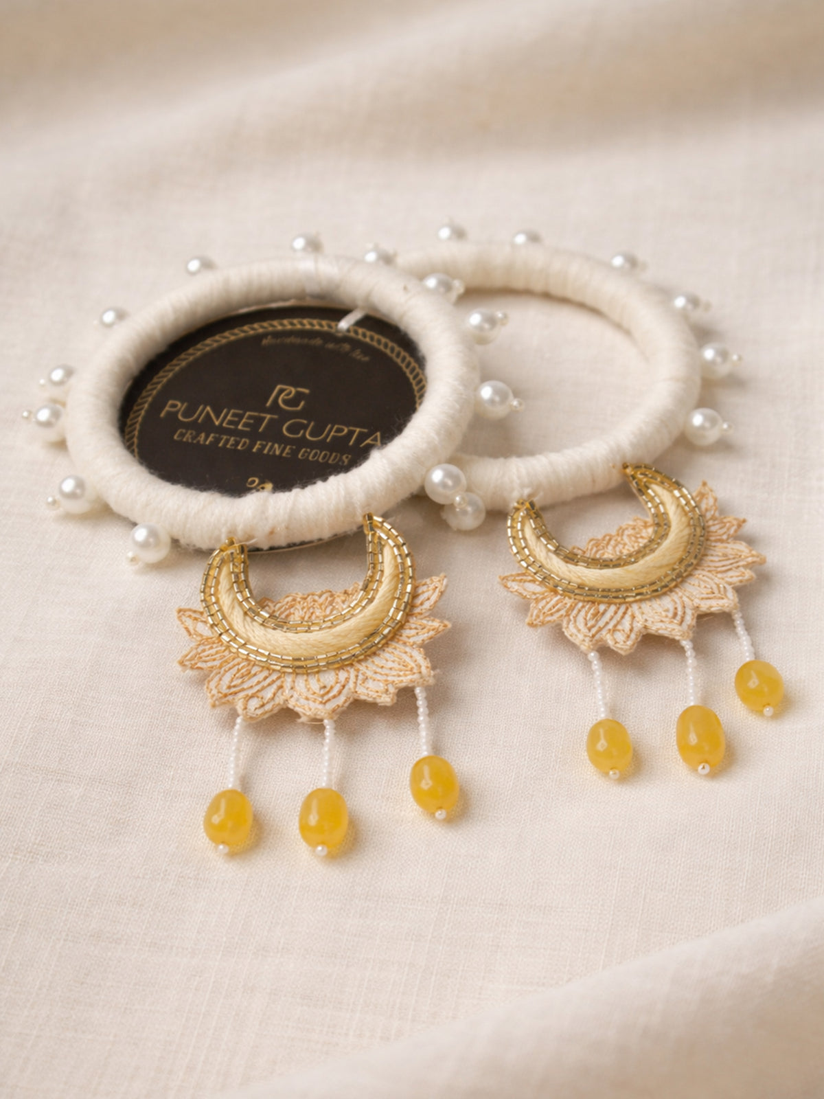 Custard Boondi Bangle