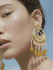Custard Boondi Earring