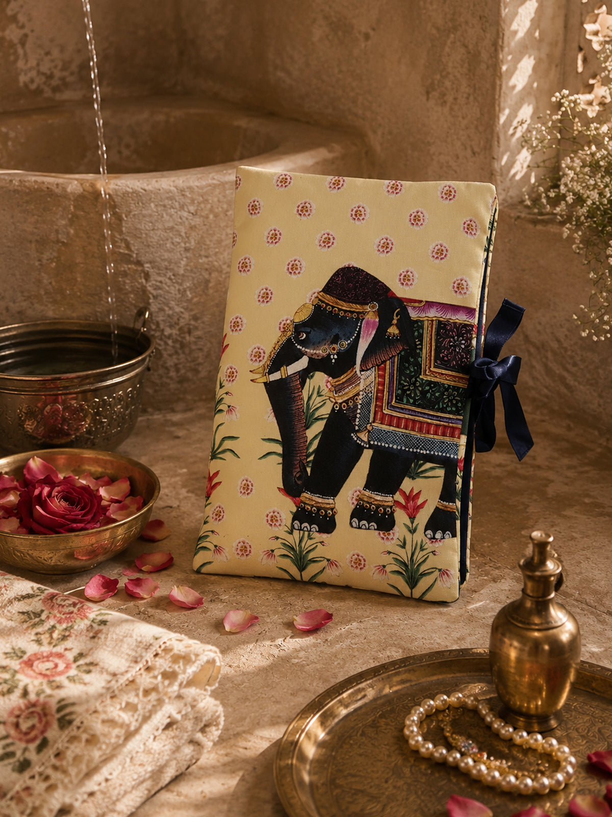 Painted Elephant Tale Laundry Bag