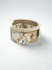 Revival Silver Plated Hand Cuff