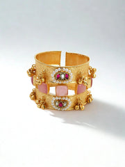 Godavari Kundan Gold Plated Handuff