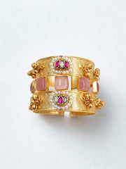 Godavari Kundan Gold Plated Handuff