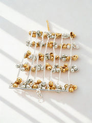 Jhankaar Silver & gold Plated Bracelet