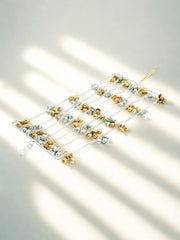 Jhankaar Silver & gold Plated Bracelet