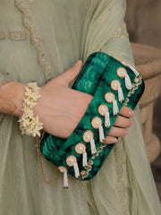 Indian Jade Clasp Clutch