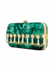 Indian Jade Clasp Clutch