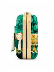 Indian Jade Clasp Clutch