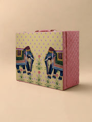 Haathi Gulab Bagh Big Suitcase