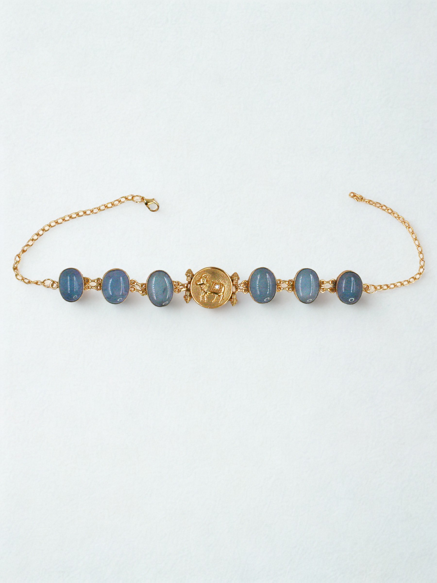 Gau Coin Pendant - Grey