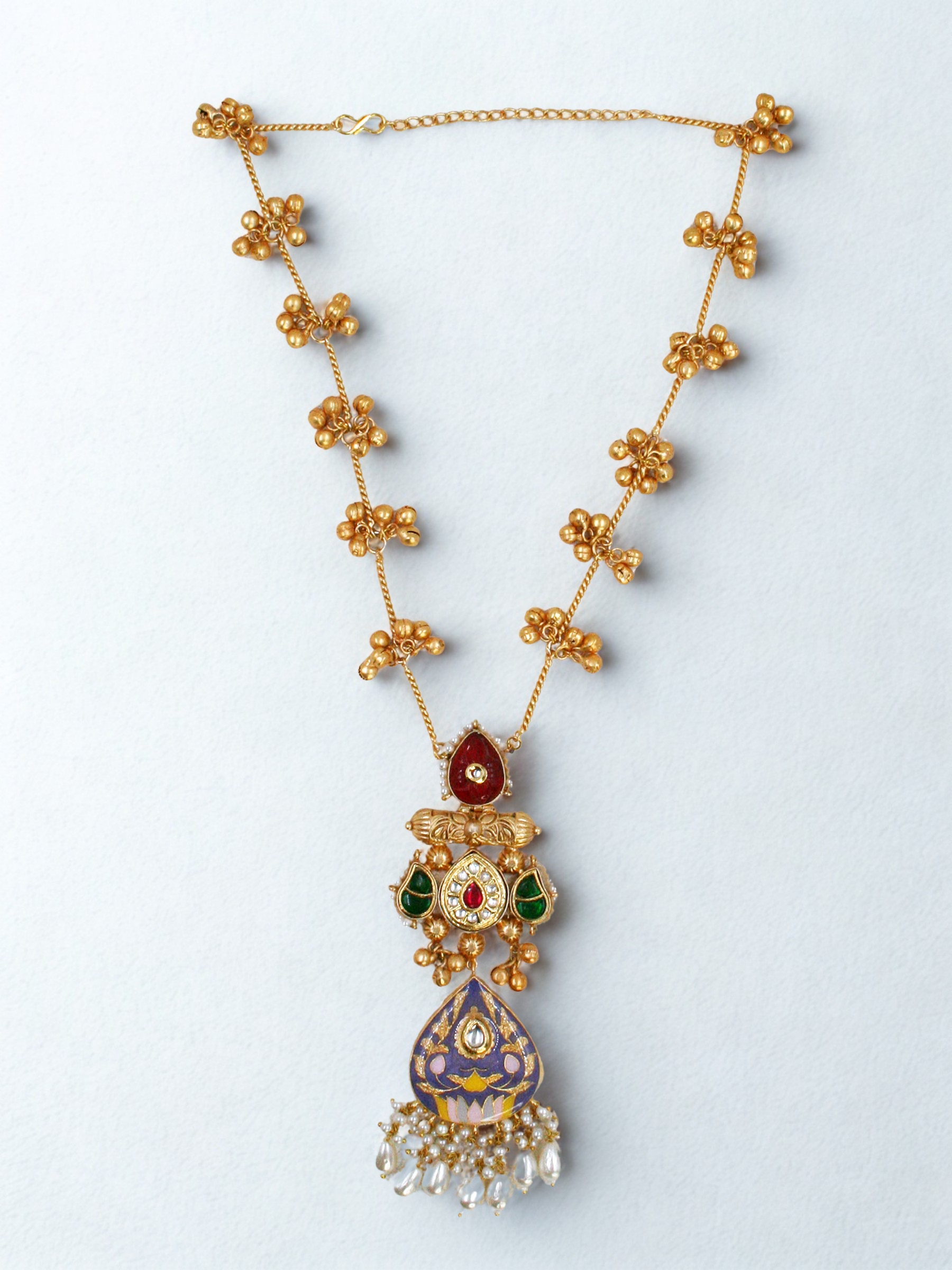 Rangrez Kundan Haar Necklace