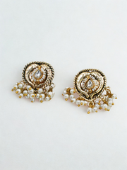 Gilded Fish Stud Earrings