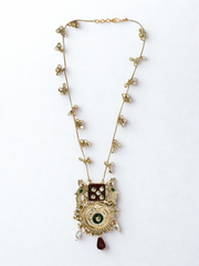 Mayur Tala Pendant Mala Necklace