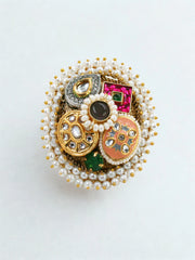 Rangmahal Pink Ring
