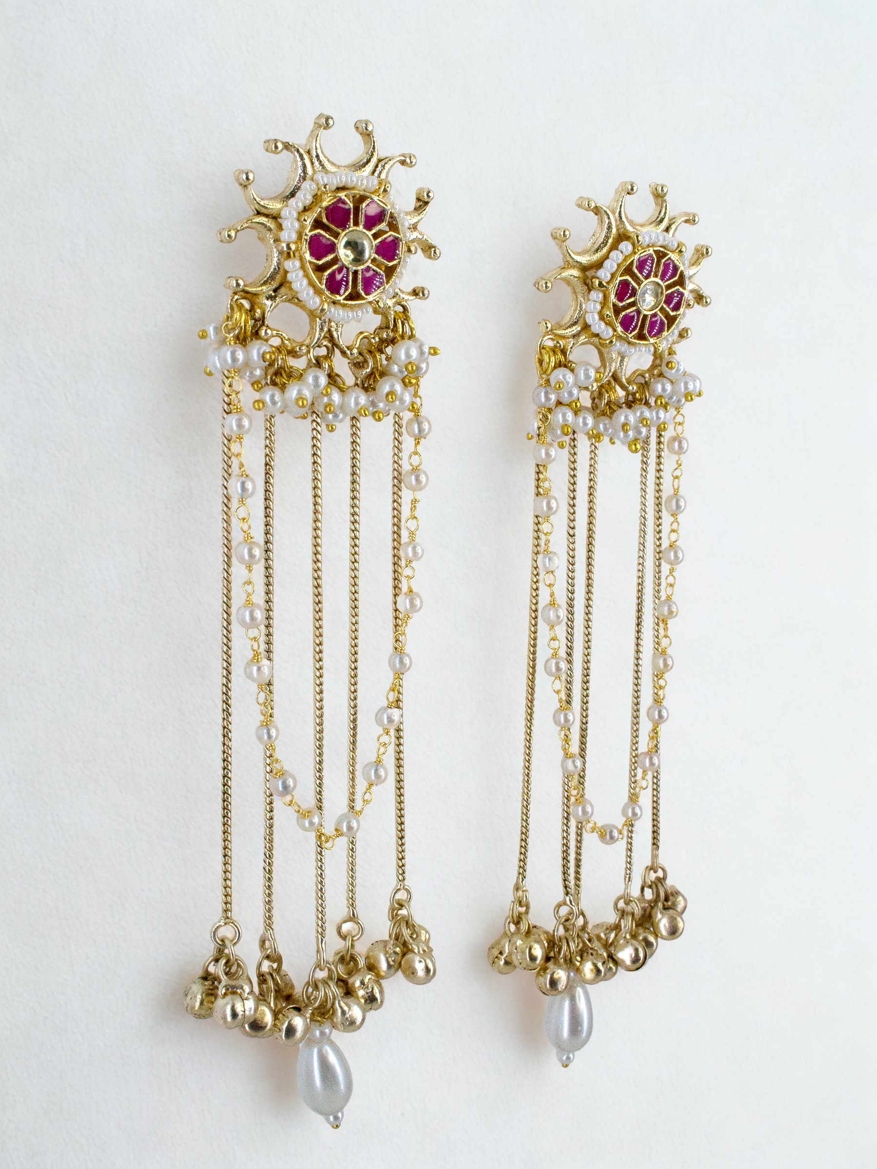 Ladakhi Chakra Earrings