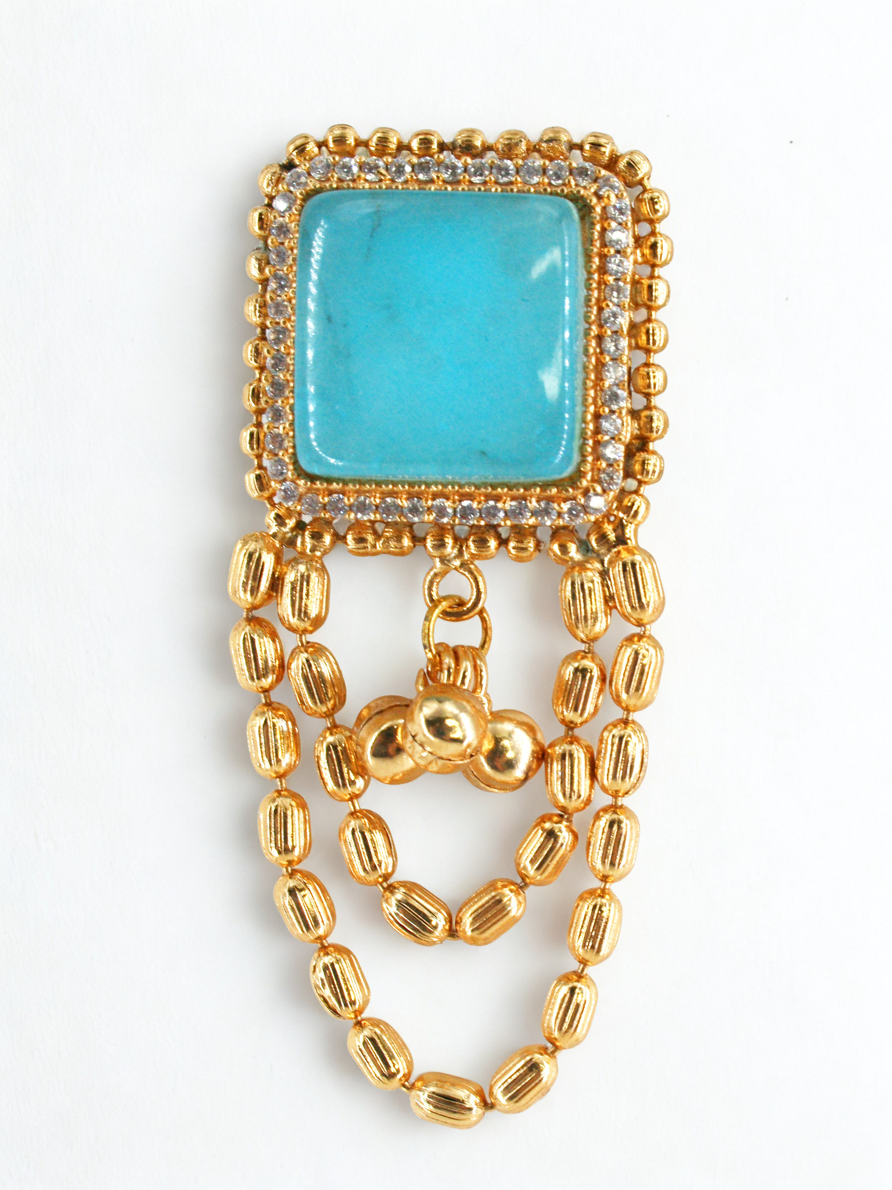 Gau Turquoise Studs Earrings