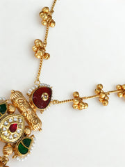Rangrez Kundan Haar Necklace