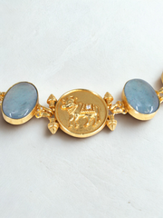 Gau Coin Pendant - Grey