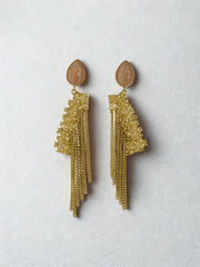 Molten Crust Chain Danglers