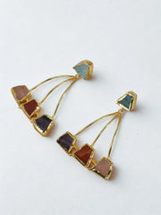 Metorite Chandelier Earrings