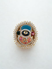 Rangmahal Blue Ring