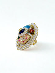 Rangmahal Blue Ring