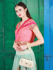 Garden of Jewels Clasp Clutch