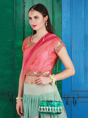 Indian Jade Clasp Clutch