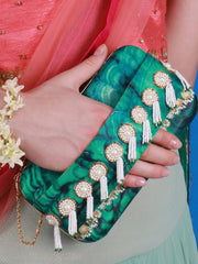 Indian Jade Clasp Clutch