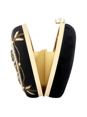 Makta Kari Beaded Embroidered Clutch