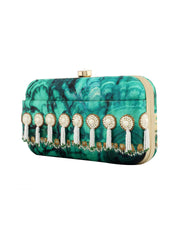 Indian Jade Clasp Clutch